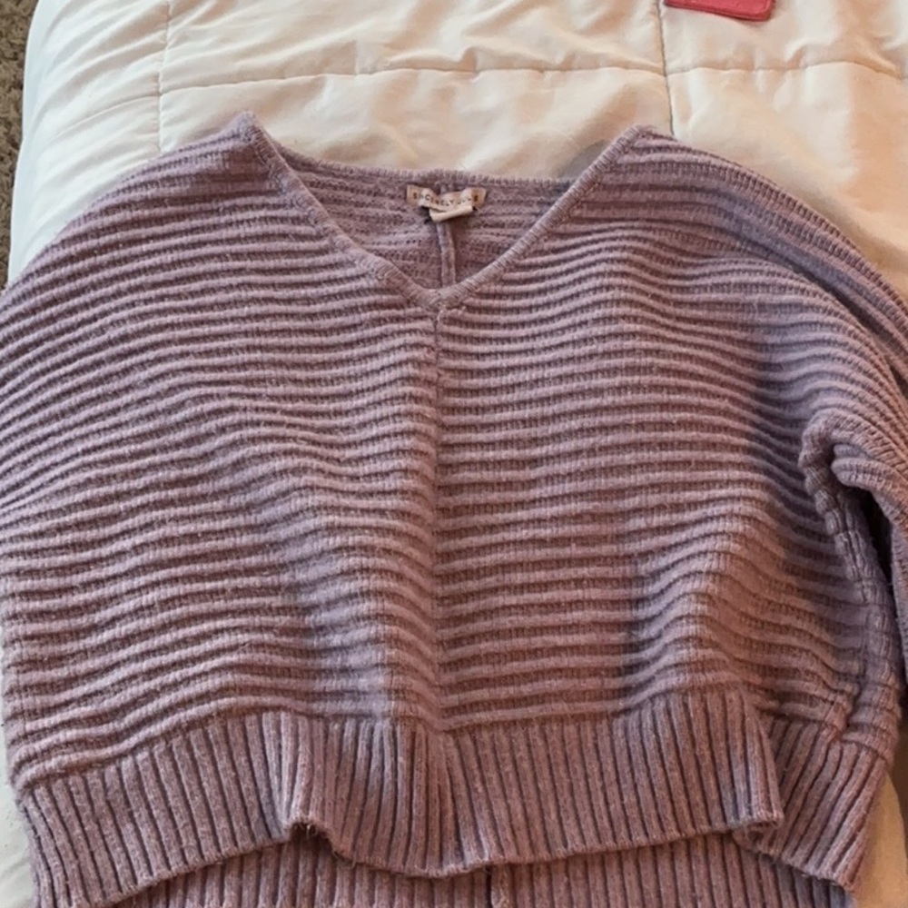 Sincerely Jules Lavender Knit Top